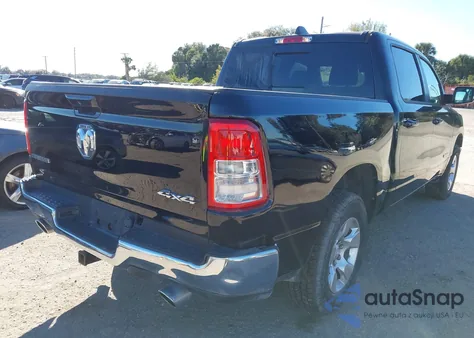 2021 Ram 1500 Big Horn 4X4 5'7 Box из США, поврежденный, VIN 1C6SRFFT7MN599174